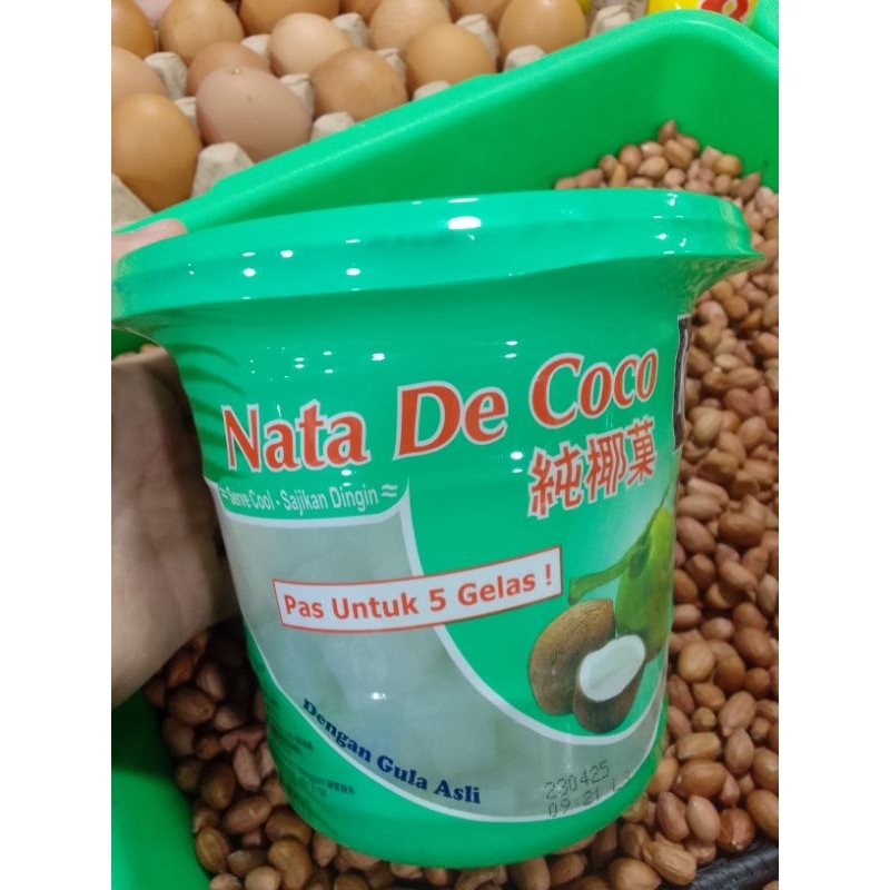 

Nata de coco merk kara kemasan ember 1kg