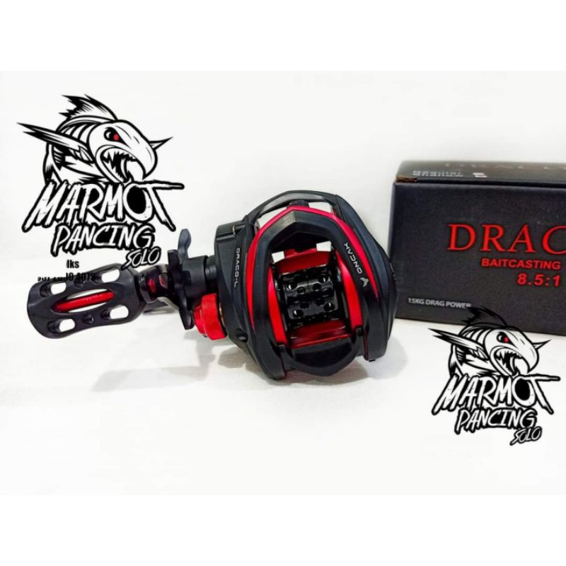 REEL BC ONCAK DRACO-L DRAG & LIZARD BLACK ROSE