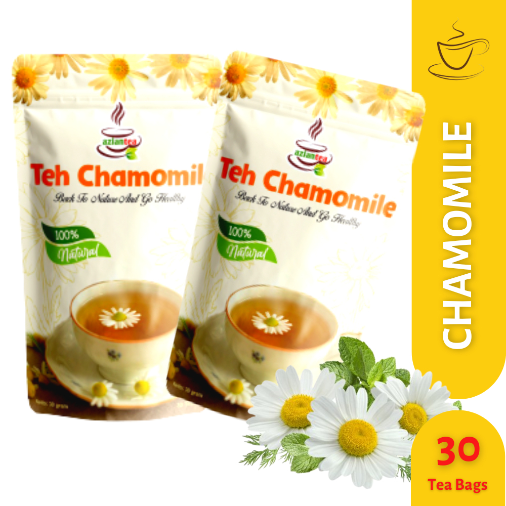 

PROMO GALERY HERBAL TEA CAMOMILE HONEY VANILLA INFUSION 30G TEH KAMOMILE MADU VANILA