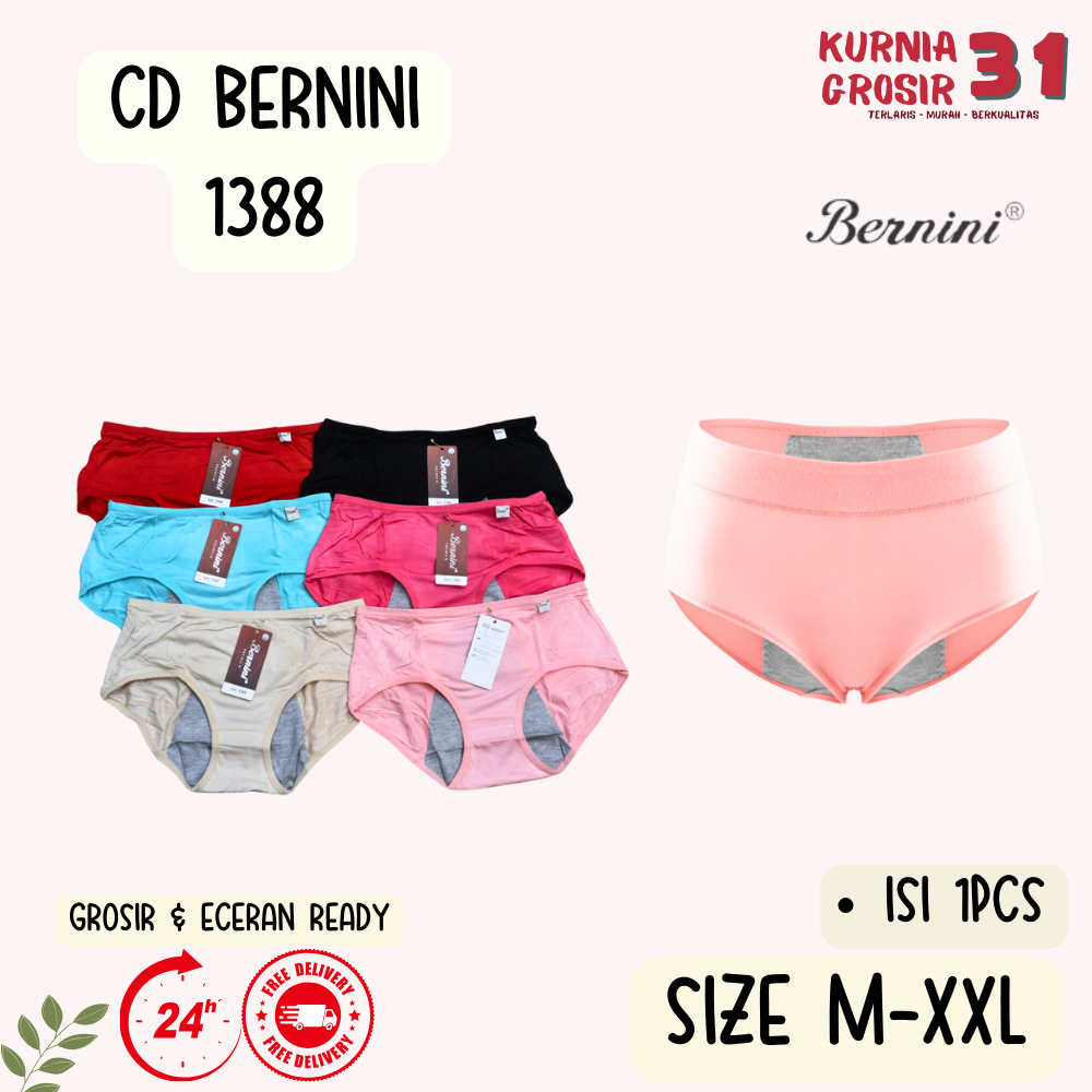 CD Haid BERNINI 1388 Bahan Serat Bambu Anti Tembus Menstruasi