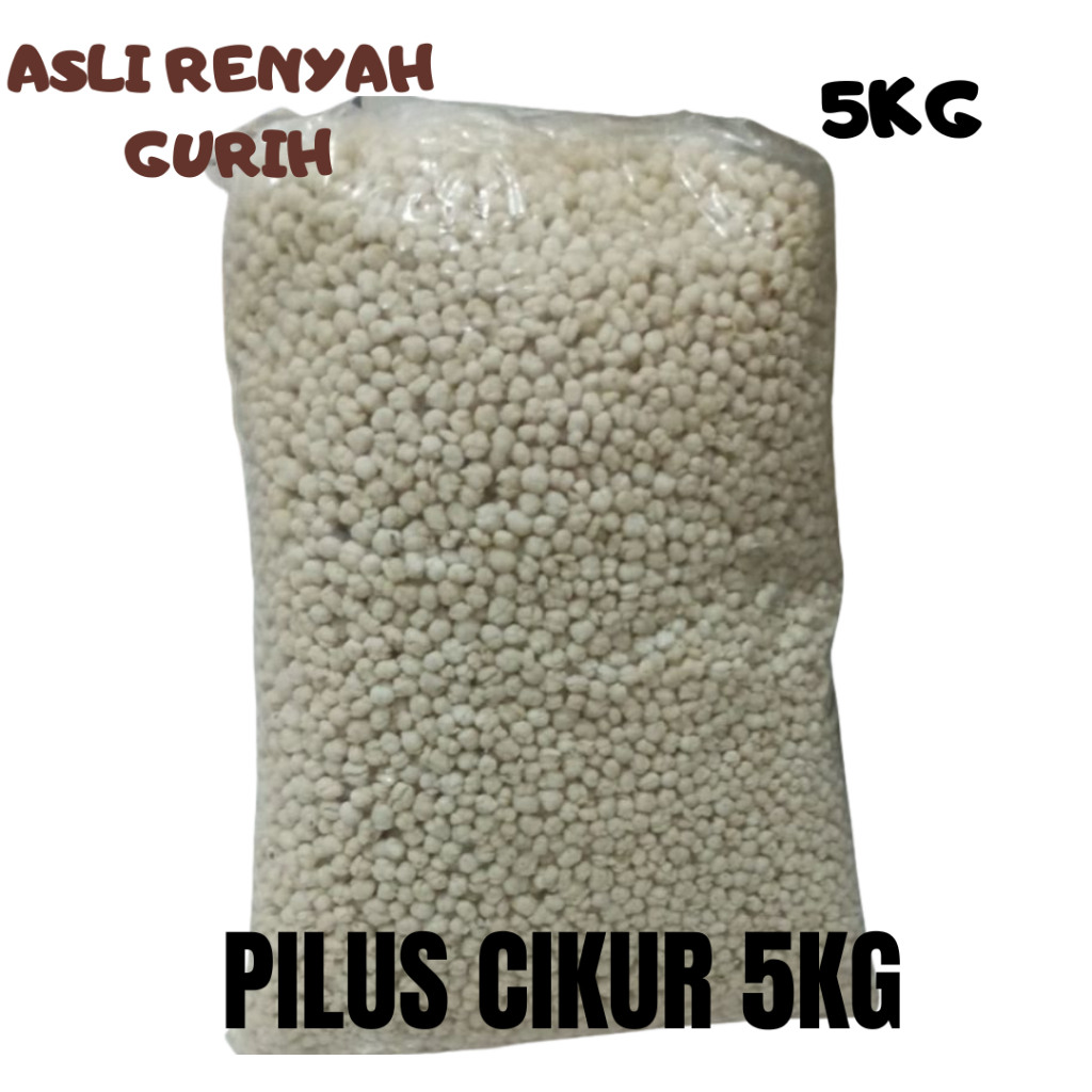 

Topping Pilus Cikur /Pilus kencur asli renyah Gurih aroma kencur 5KG