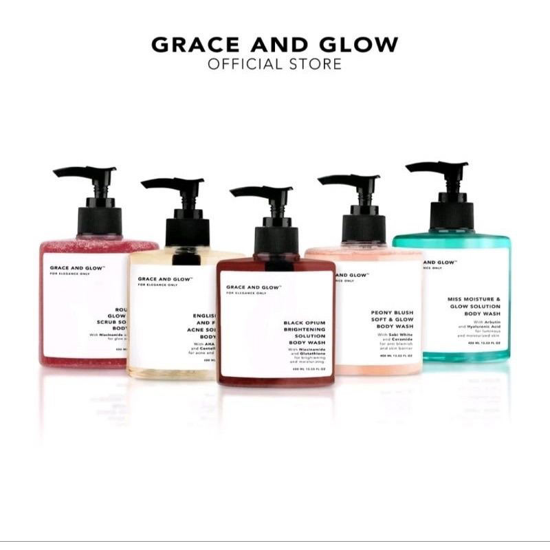 [ GRACE &amp; GLOW BODY WASH ] Grace and Glow Original GRACE AND GLOW BODY WASH