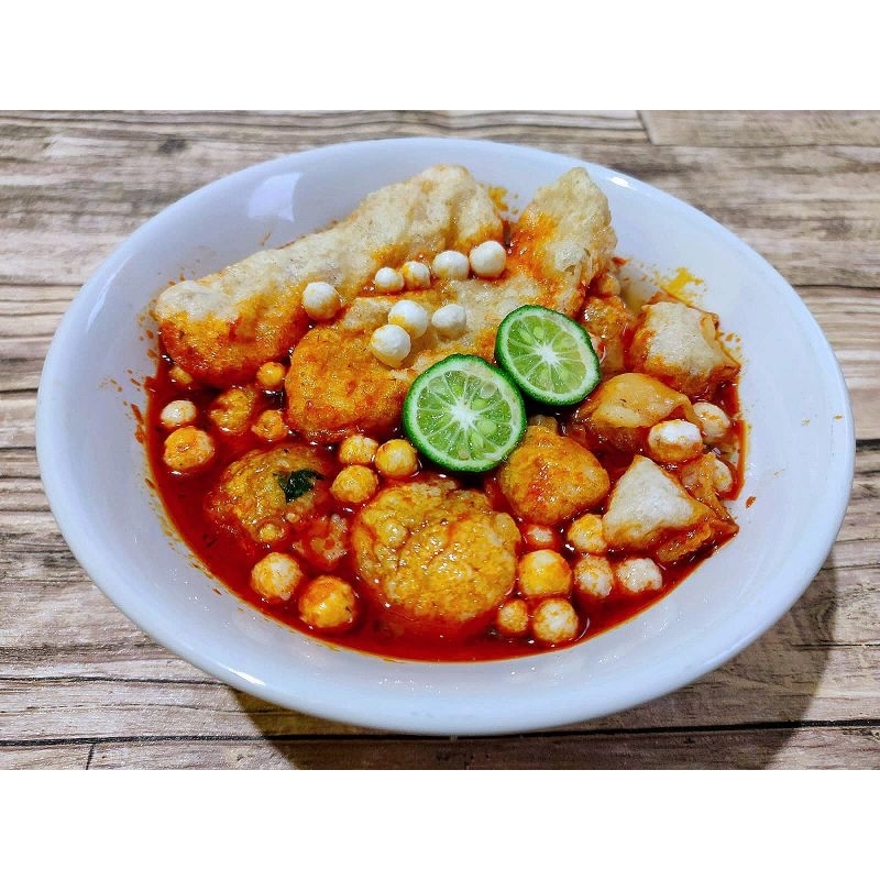

Cireng kuah hot jeletot khas tasik