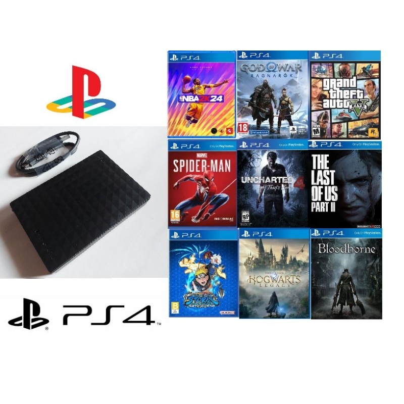 HARDISK EKSTERNAL PS4 500GB WD SEAGATE | HDD EKSTERNAL PS4 500 GB WD SEAGATE