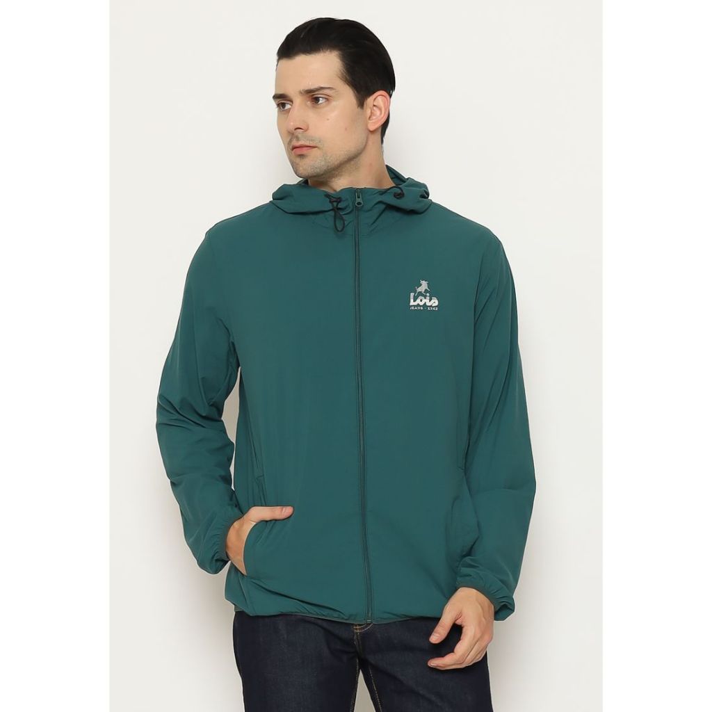 Jaket Pria MJFT001G Lois Original Hoodie