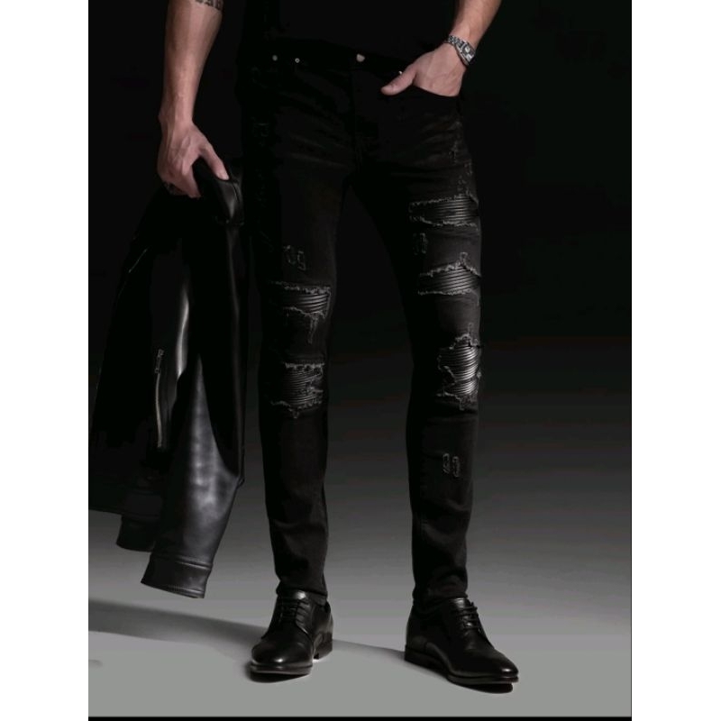 [ ORIGINAL100% ] UPRISE LEATHER BIKER LEGEND,TIGER,CROCO,DIAMOND BOLD LIMITIED EDITION