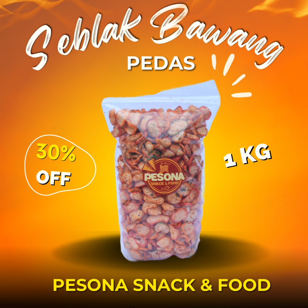 

[VIRAL] Kerupuk Seblak Bawang Mini Pedas By Pesona Snack