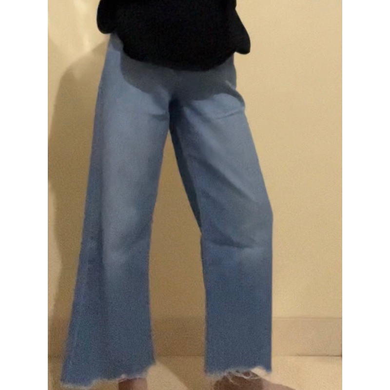 Celana Jeans Uniqlo Unisex Pria Wanita Size 23 (S) Preloved