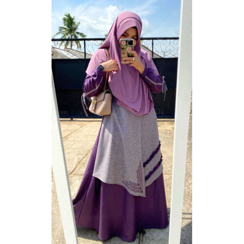 Syakira gamis only by ahzarayy