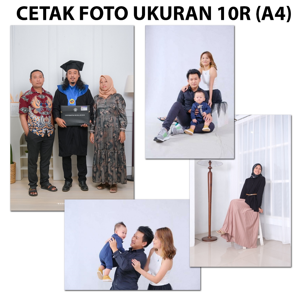 

CETAK FOTO 10R (A4)KERTAS FOTO SILKY 260 GSM