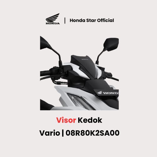 Vario 160 - Honda ORI Visor / Kedok