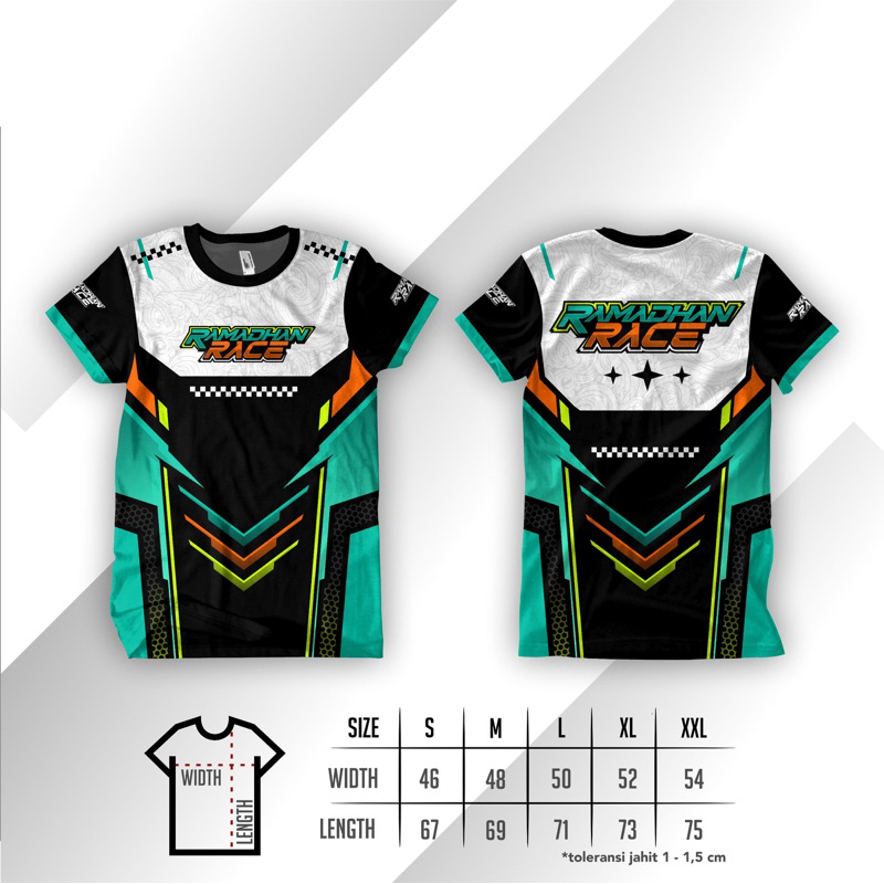 Jersey Ramadhan Race 02 Free Stiker