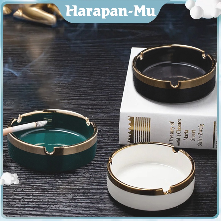 ART X18F Asbak Aesthetic Unik Asbak Rokok Keramik Exclusive Asbak Estetik Rumah Meja Kopi Kantor Des