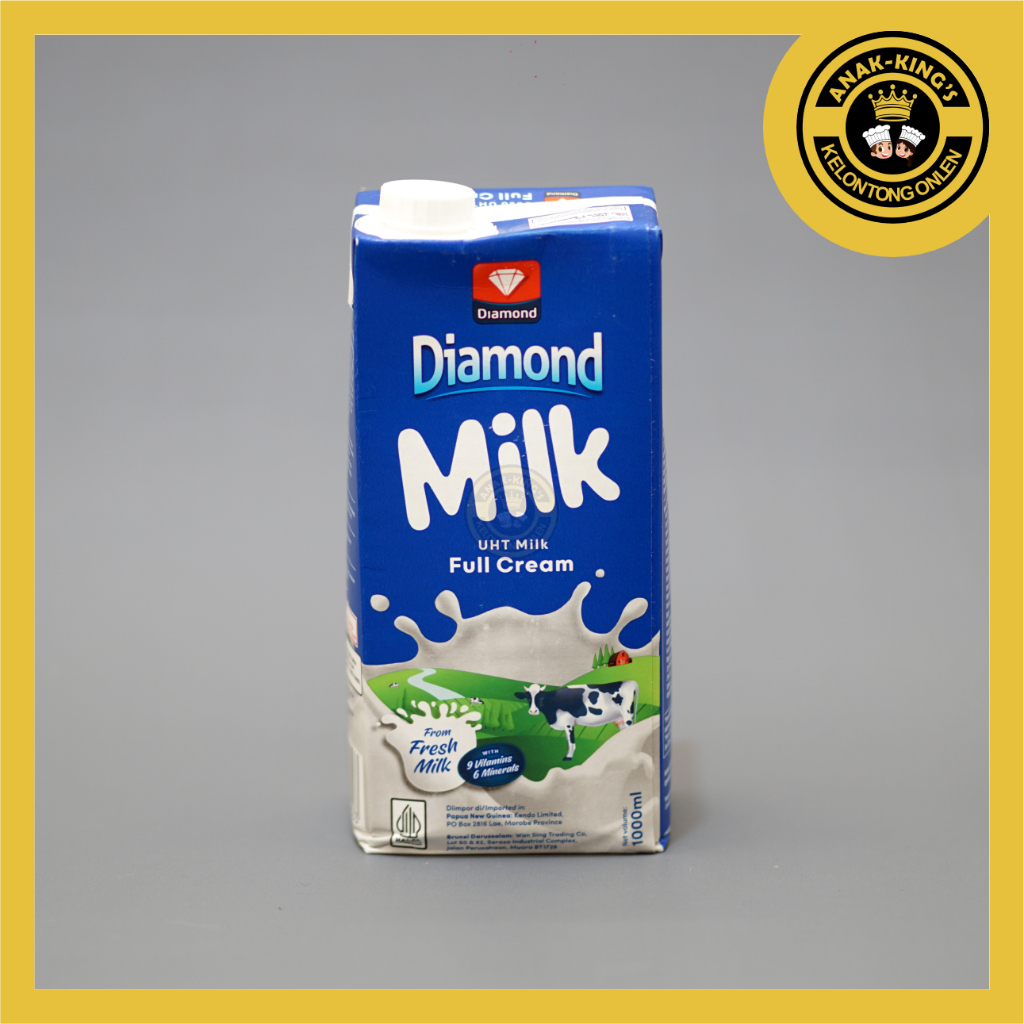 

Diamond UHT Full Cream Susu 1 liter Susu / Kopi /Bobba Tee