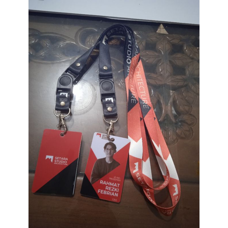 

CUSTOM TALI LANYARD / TALI AID CARD 2 CM 2 SISI FULL COLOR