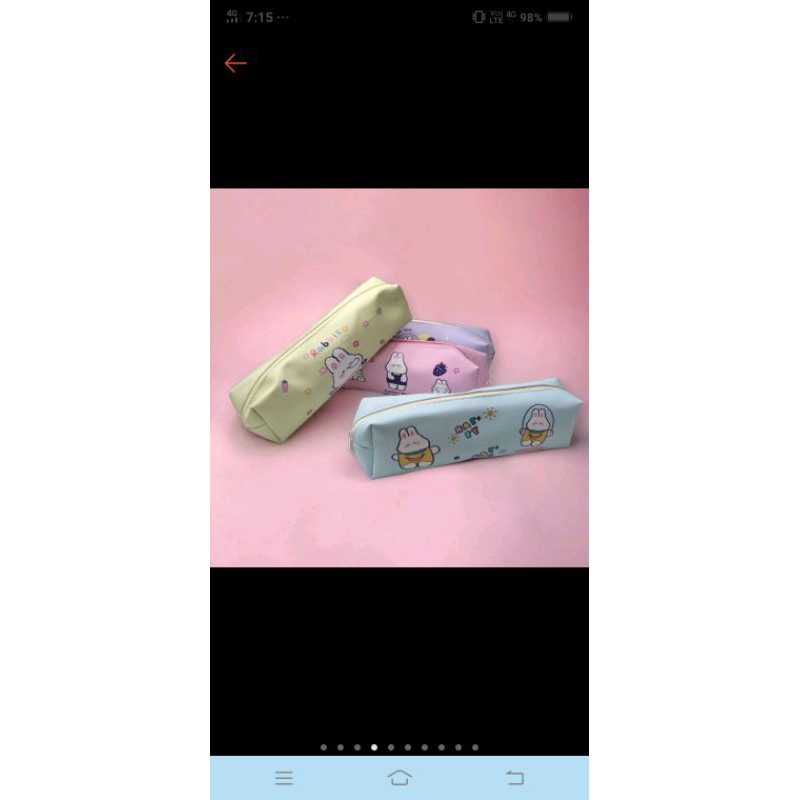 

Tempat pensil pulpen karakter lucu