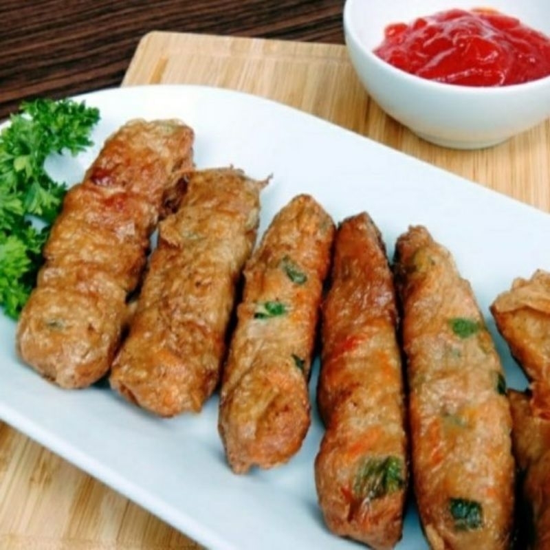 

Crab Roll Bento Homemade 5 Pcs | Lumpia Rajungan | BENTO