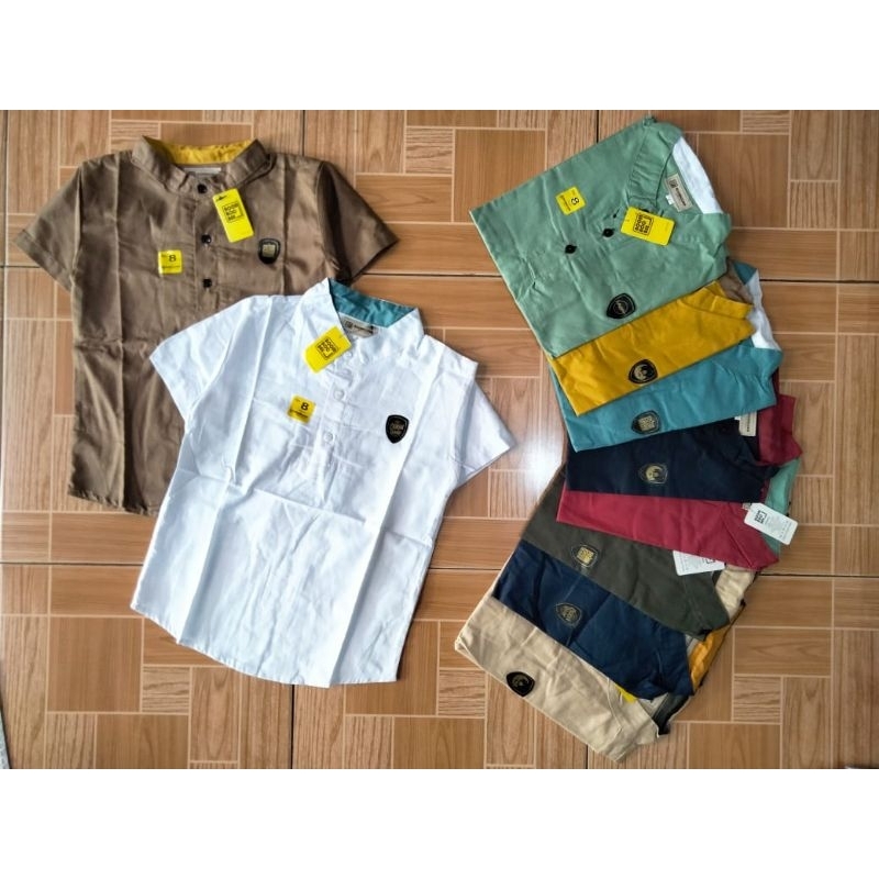 Kemeja Boomboobee || Kemeja Anak Laki-Laki