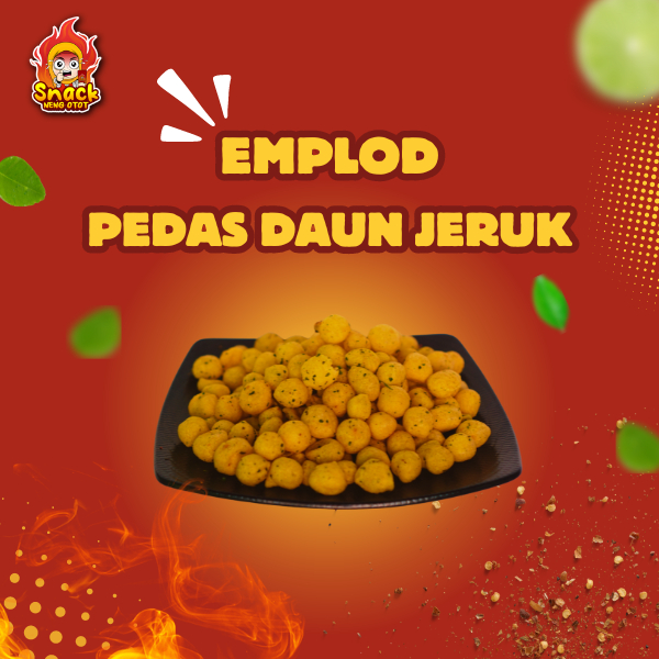 

Asli Emplod Pedas daun jeruk/Endog Lewo/Cimol Kering/Endog Lewo Asli Garut/Cemilan Khas Garut