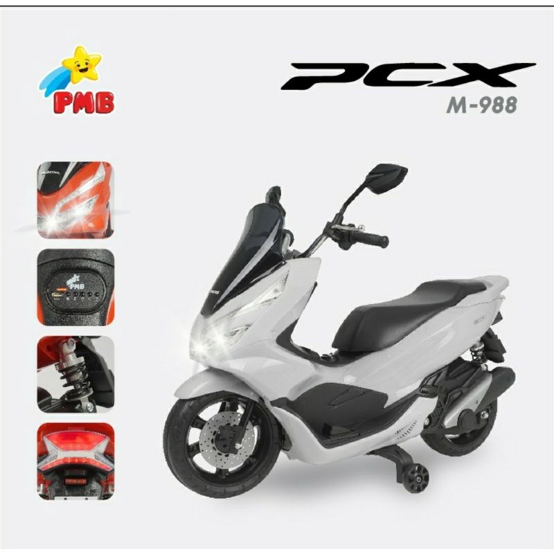Motor Aki Mainan Anak PMB M988 / Mainan Motor Anak Honda PCX