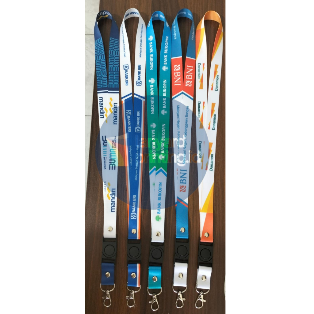 

Tali ID Card / Tali Lanyard printing BRI