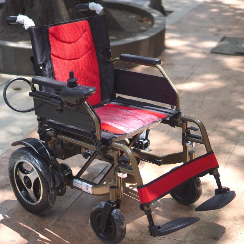 Kursi Roda Elektrik SELLA KY123|Kursi Roda Travelling Lipat Elektrik