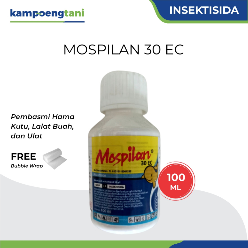 Kampoeng Tani - Insektisida Mospilan 30EC 100ml Asetamiprid Obat Hama Kutu Daun Lalat Buah dan Ulat 