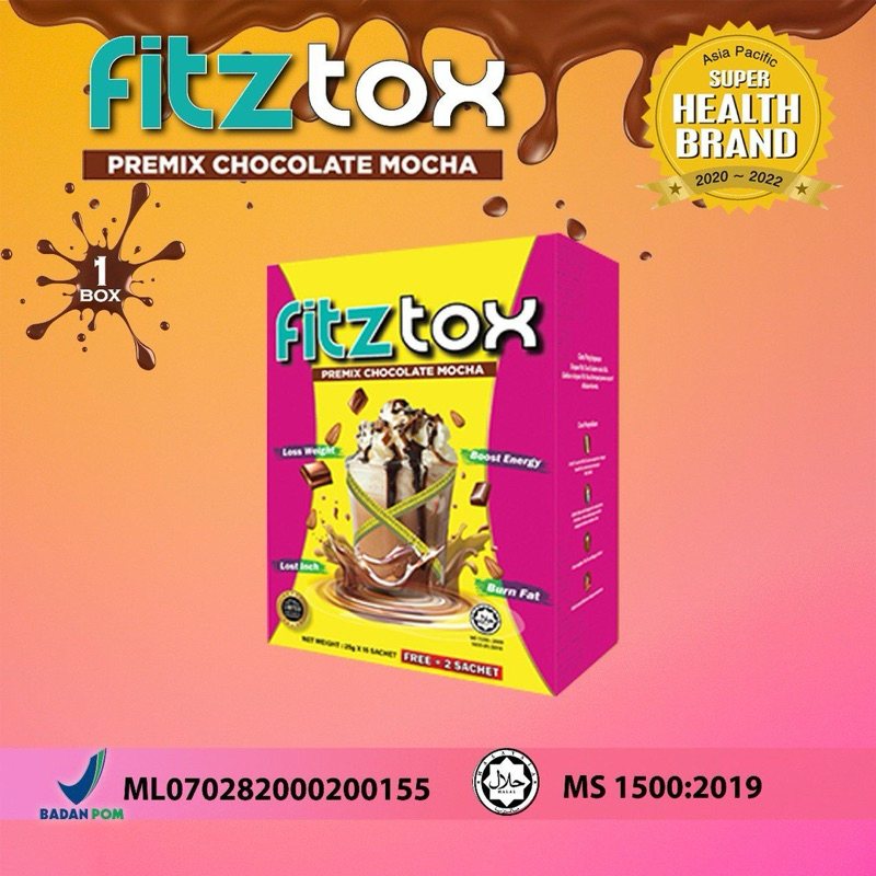 

Fitztox Detox Sliming Mocca Coklat