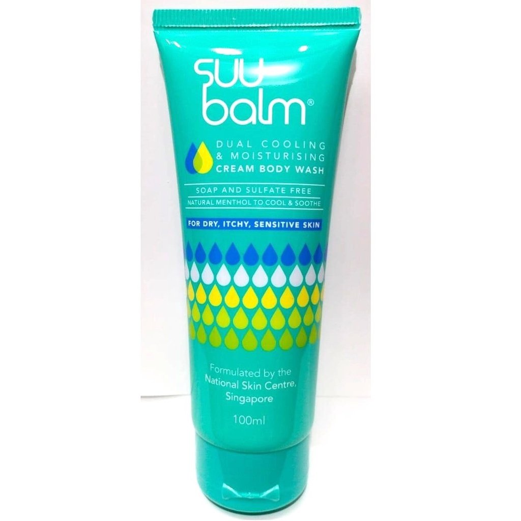 Suu Balm Adult Body Wash / Cooling Moisturizing Cream Body Wash Sabun Mandi Kulit Kering Sensitif-10