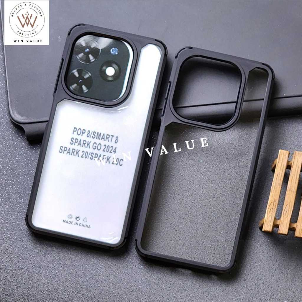 Tecno Spark 20 Pro Tecno Spark 20 Tecno Spark 20C Softcase Hybrid Shockproof Case Tecno Spark 20 Pro