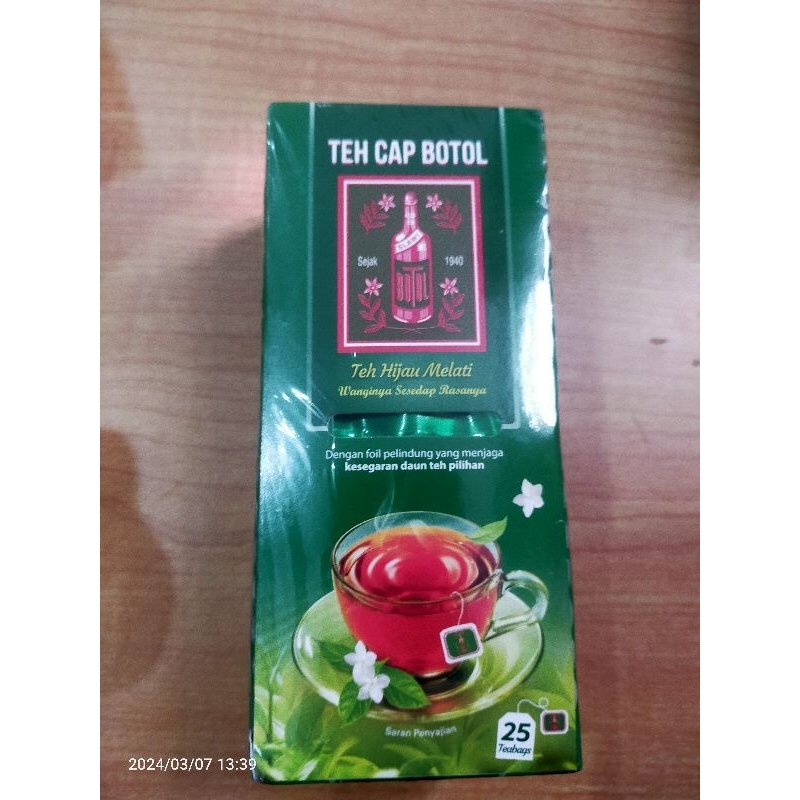 

TEH CAP BOTOL 25 bags
