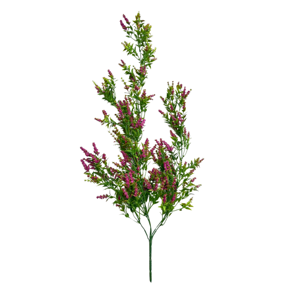 DAUN HIAS / DAUN PALSU / DAUN DEKORASI / DAUN IMPORT / MINI WISTERIA HANGING PINK