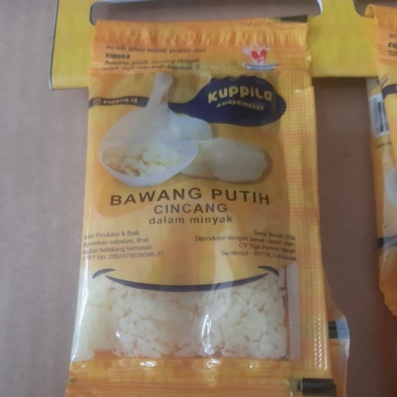 

Kuppila Bawang Putih Cincang 20h