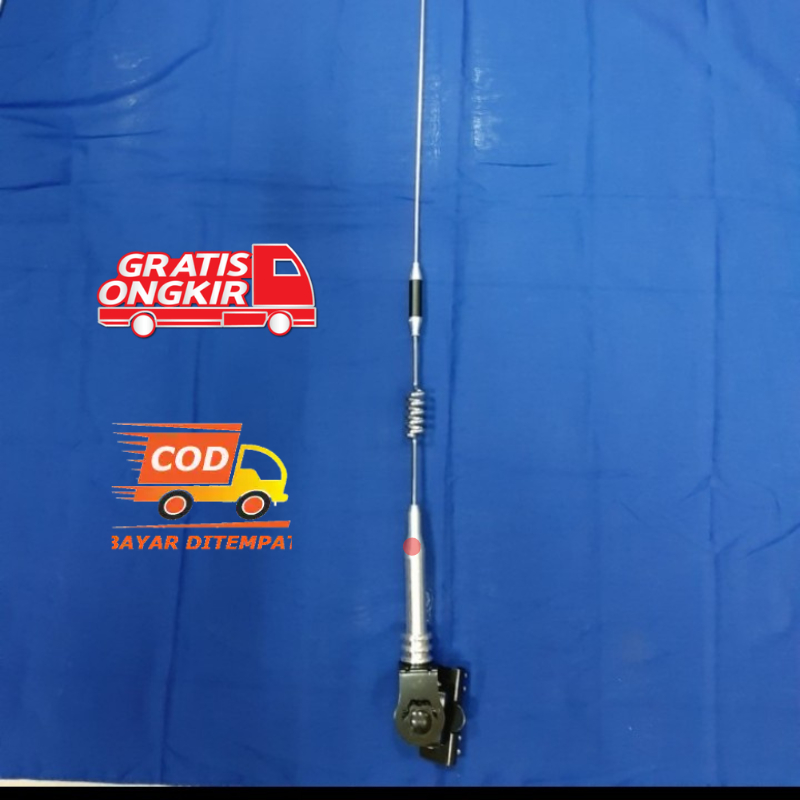 Antena Jepit Mobil/Motor Tipe dx /Antena HT panjang 115cm/Antena ORI