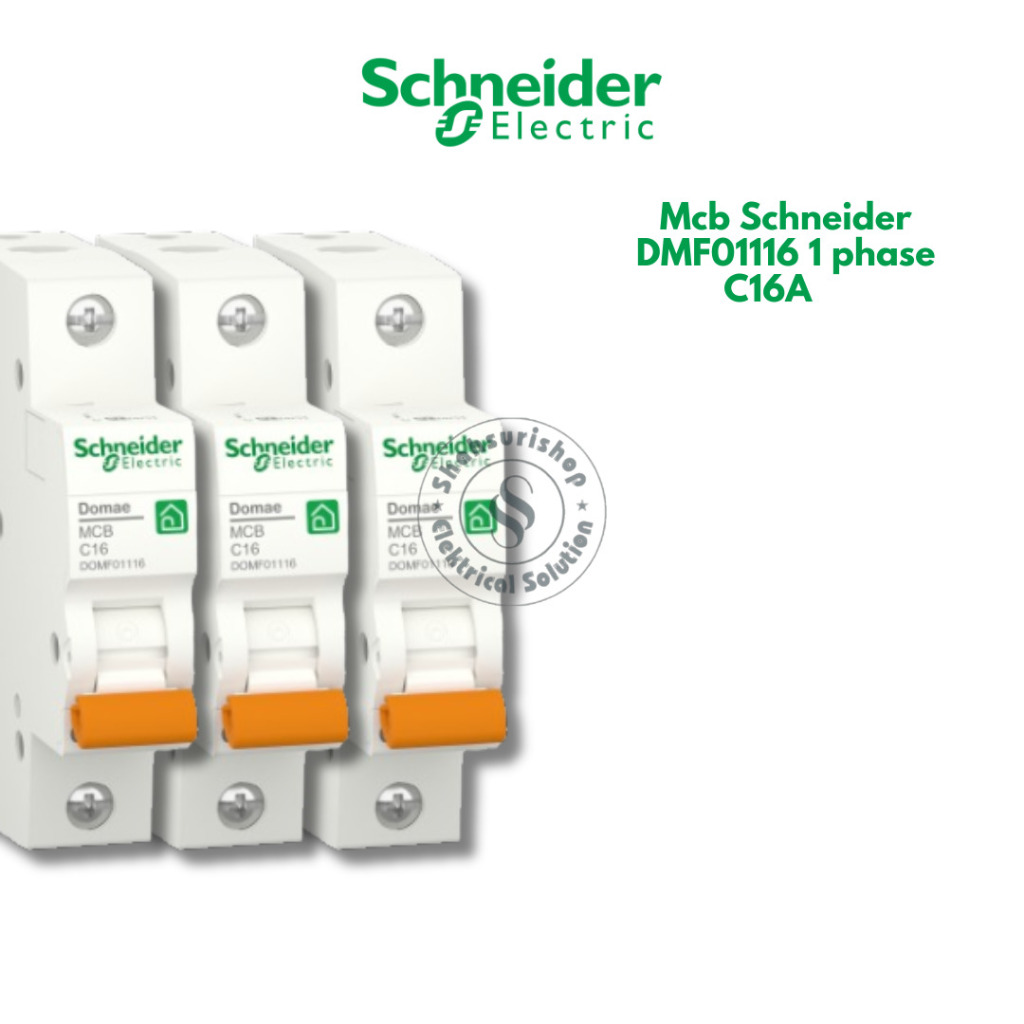 mcb schneider 16A / mcb domae 16A / domae 16