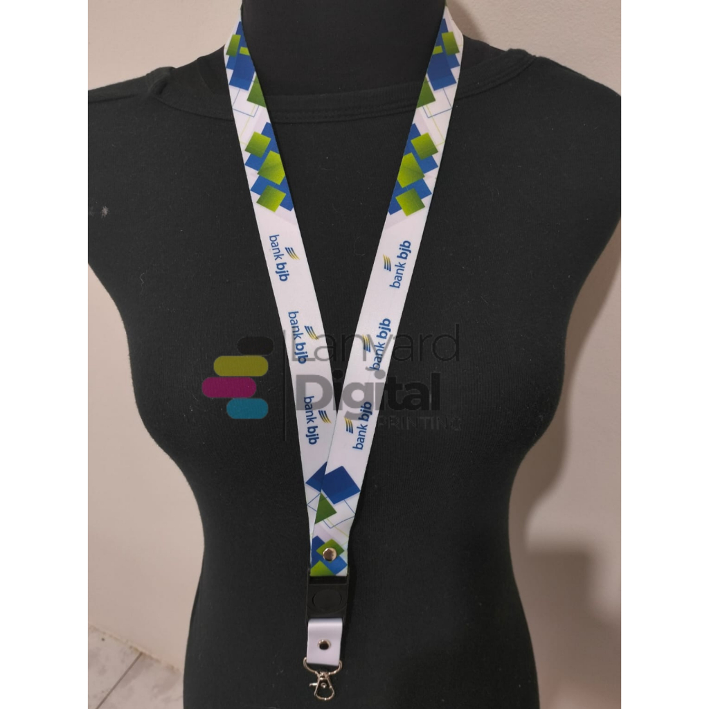 

Tali ID Card / Tali Lanyard printing BANK BJB