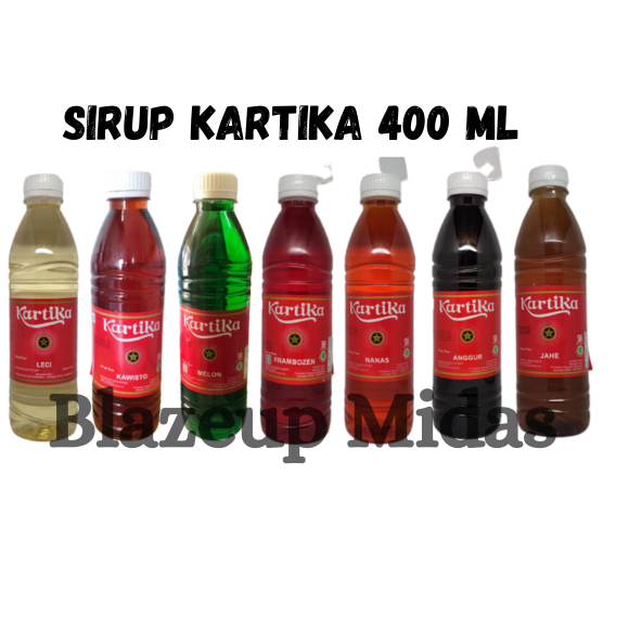 

Sirup Kartika 400 ml Aneka Rasa