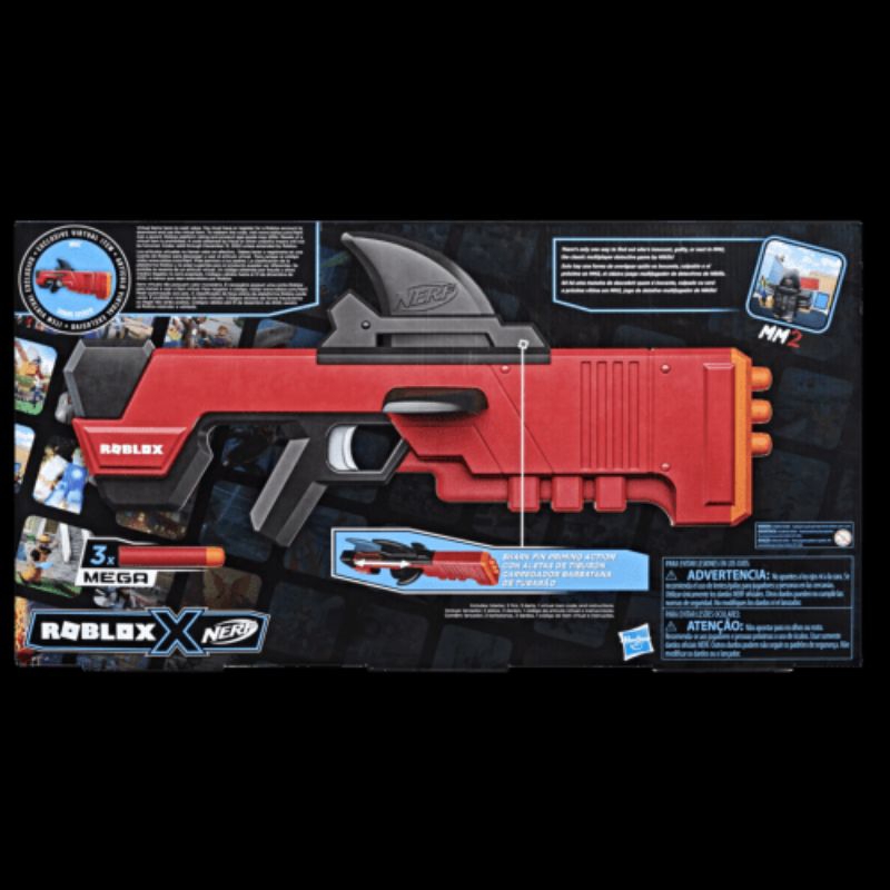 Nerf Roblox Mm2 Shark Seeker F2489