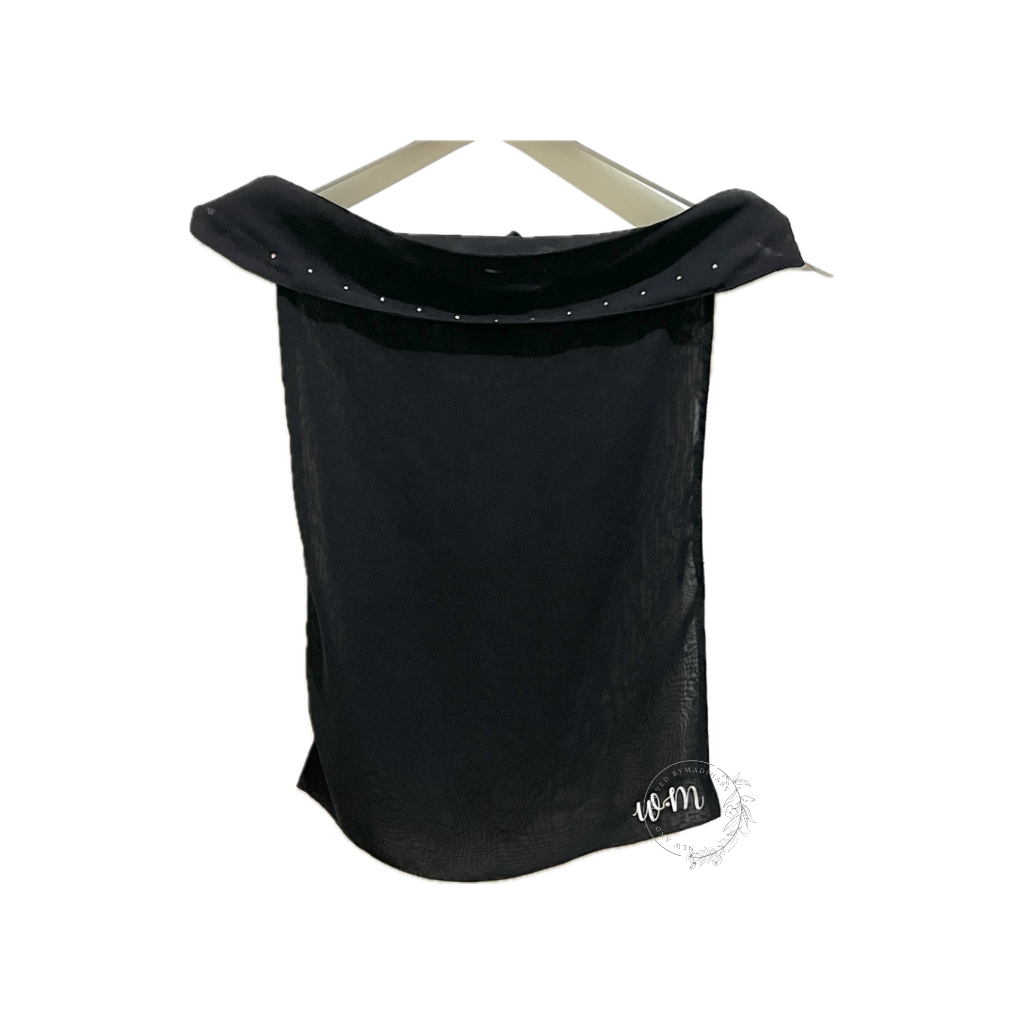 [PRELOVED] CADAR CHIFFON NIQAB BURQA YAMAN CADAR BANDANA PONI TALI