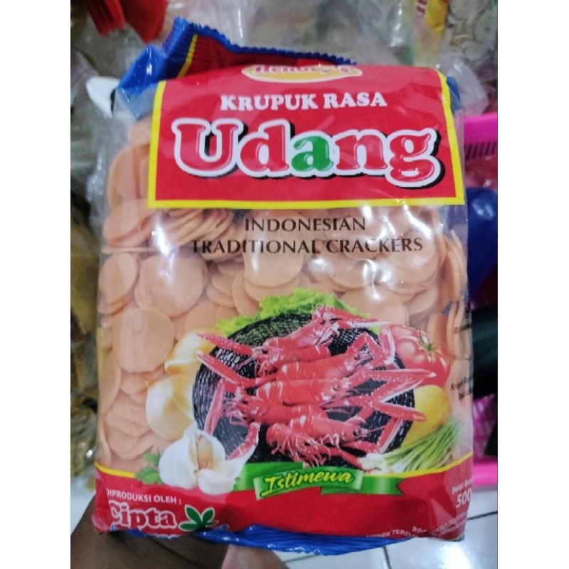 

Krupuk mentah sari udang