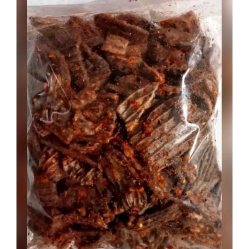 

seblak Kerupuk Jengkol extra Pedas Daun Jeruk Isi 1kg