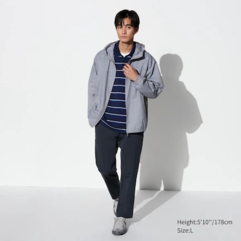 Celana Tapered DRY EX Ultra Stretch Training Pria UNIQLO ORIGINAL