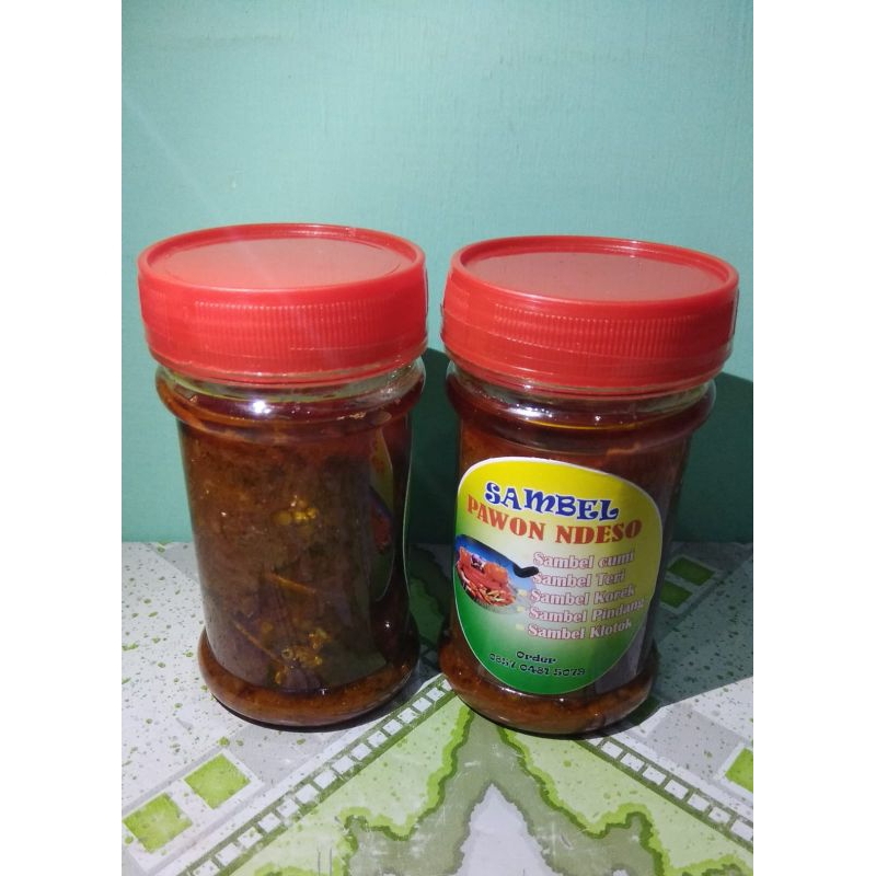 

Sambal siap saji 150gr