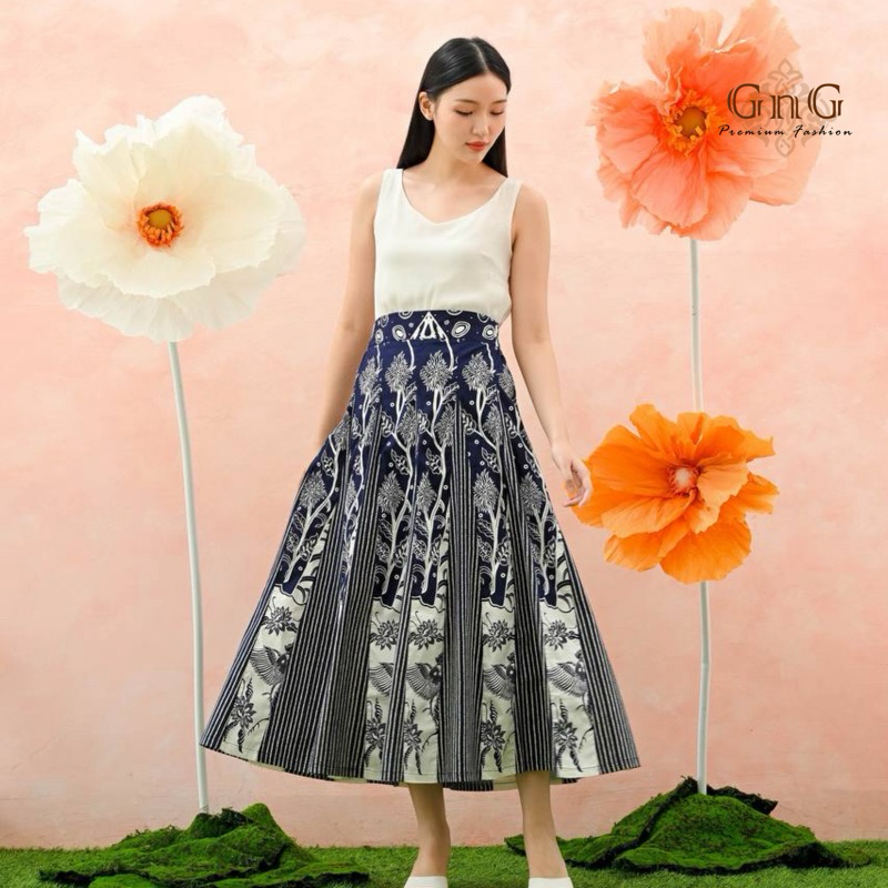 Rok Batik Wanita 141 HT/ 291HT/ 165 HT/ 164 HT /130 HT /Rok Panjang Batik / Batik Modern/ Nuansa Bat