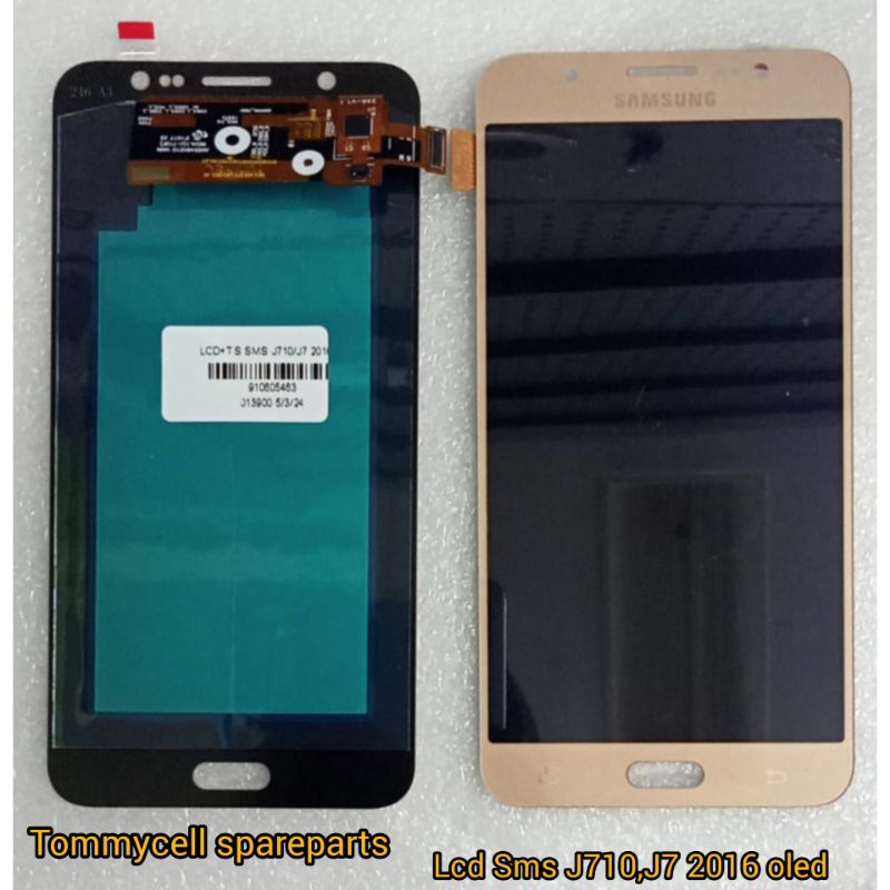LCD TOUCHECREEN SAMSUNG GALAXY J7 2016 J710 ORIGINA OLED TIPIS PRESISI