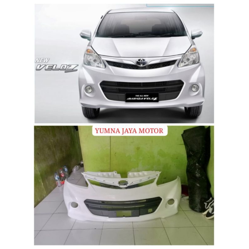 bemper depan  dan ram Avanza Veloz 2014