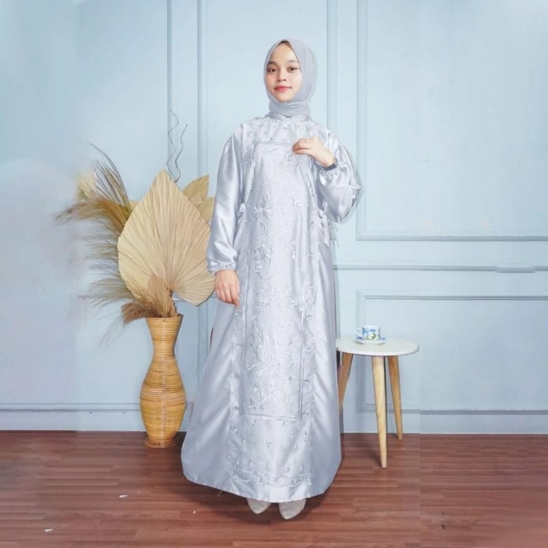 GAMIS BROKAT AFSHEEN BROKAT TERBARU 2024 GAMIS LEBARAN GAMIS MODEL VIRAL GAMIS REMAJA GAMIS ANAK PER