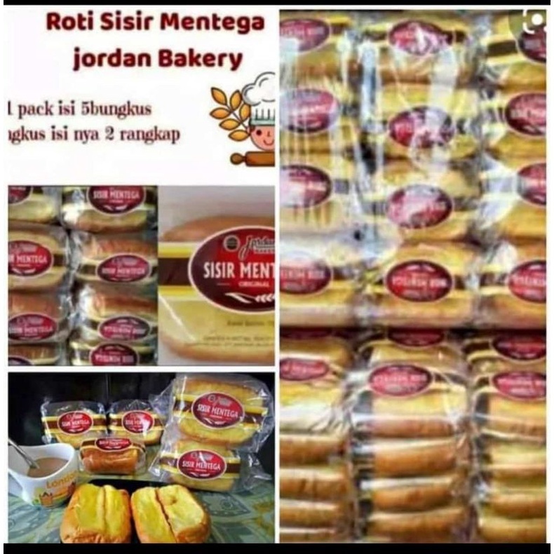 

Roti jordan sisir mentega 1 pak isi 5pcs | CEMILAN