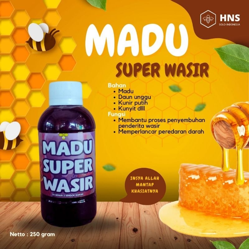 

Madu Super Wasir