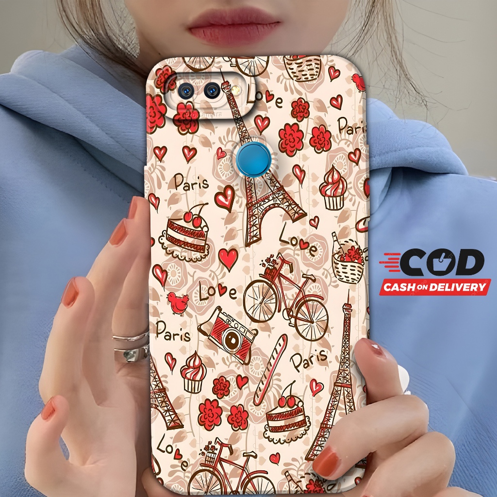{ALD149} Soft Case Oppo A5S A7 A12 A11K - Fashion Case Motif Bunga - Softcase Pro Camera Oppo - Case